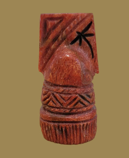 Apple Coral Zuni Harvest Maiden Zuni Fetish