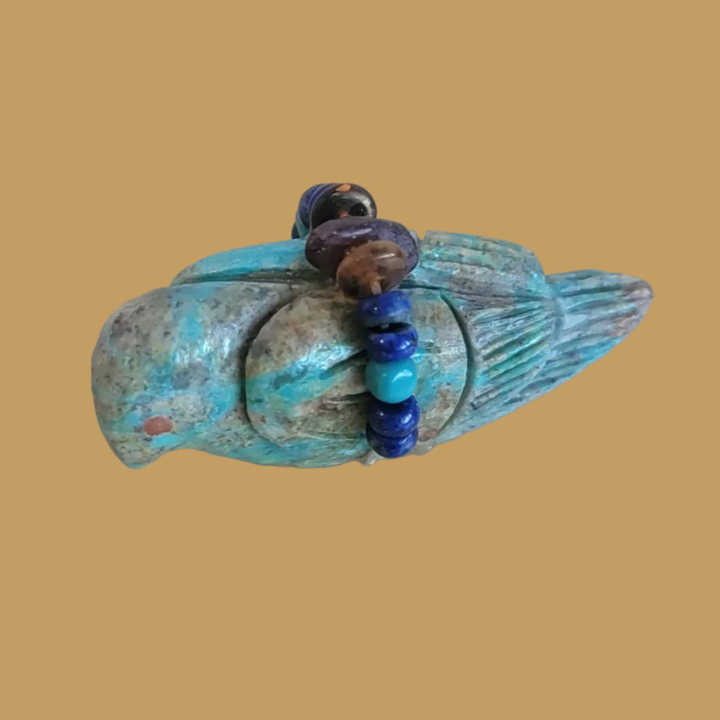 Campo Frio Turquoise Songbird/ Messenger Bird Zuni Fetish