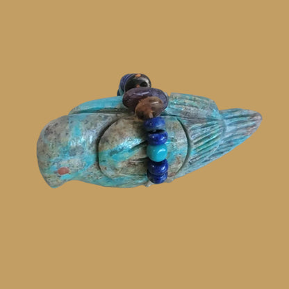 Campo Frio Turquoise Songbird/ Messenger Bird Zuni Fetish