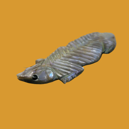 Navajo Abalone Badger Zuni Fetish