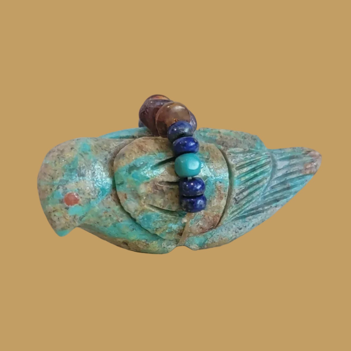 Campo Frio Turquoise Songbird/ Messenger Bird Zuni Fetish