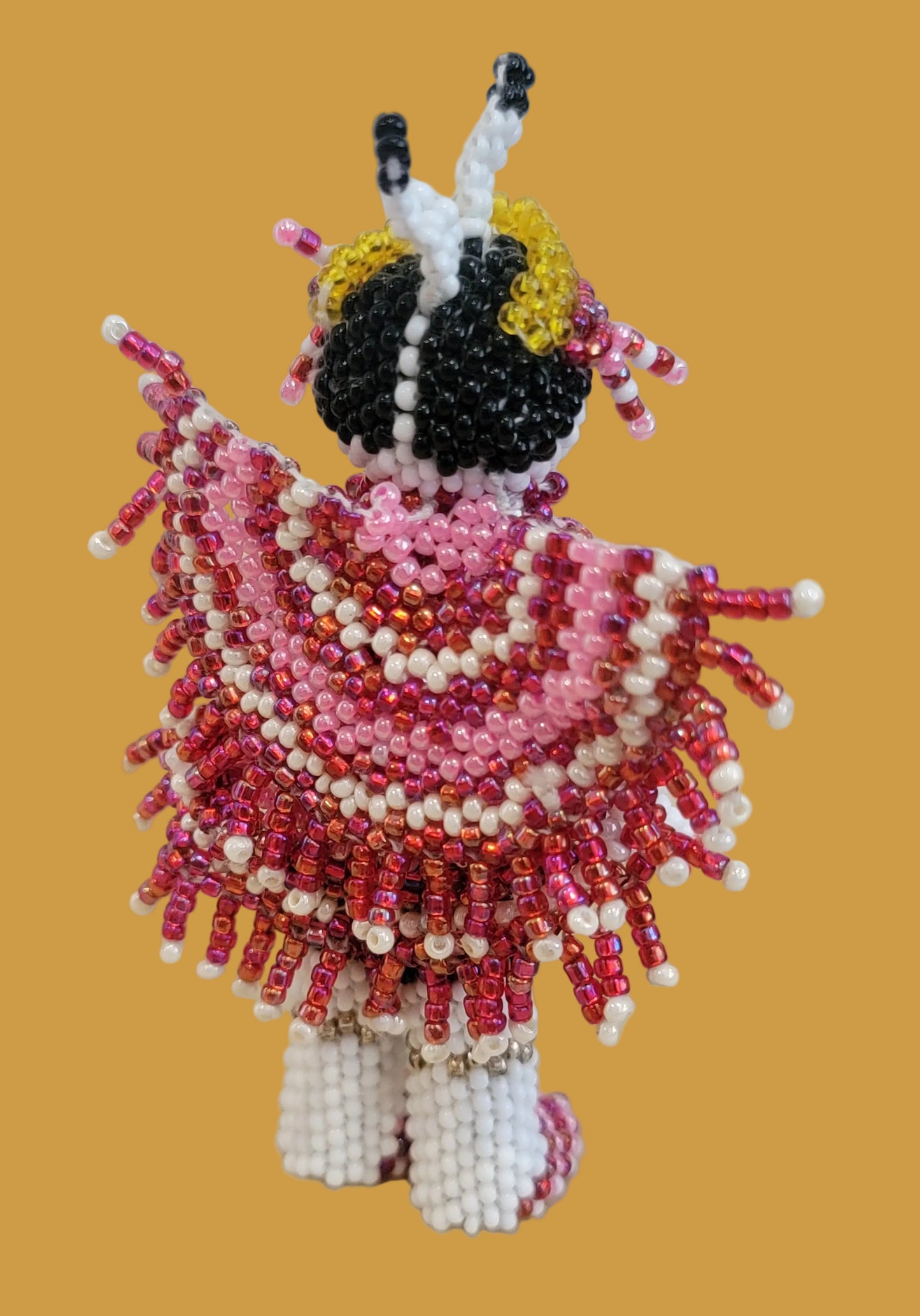 Fully Beaded Zuni Fancy Dancer Indian Beadwork