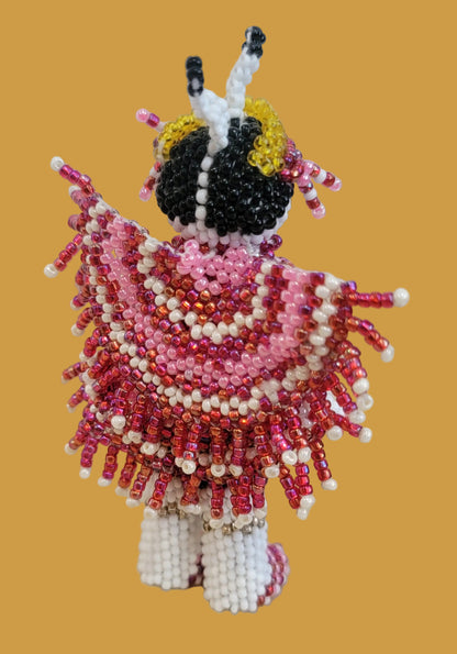 Fully Beaded Zuni Fancy Dancer Indian Beadwork