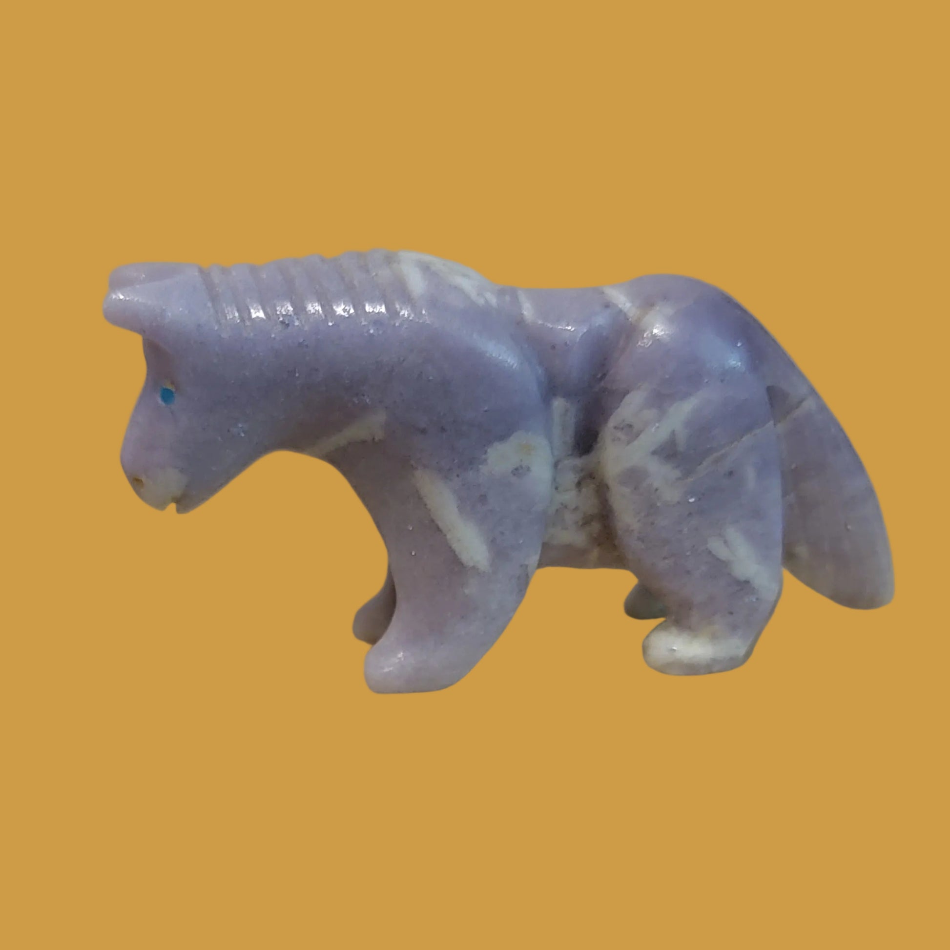 Violite Healing Horse/Pony Zuni Fetish