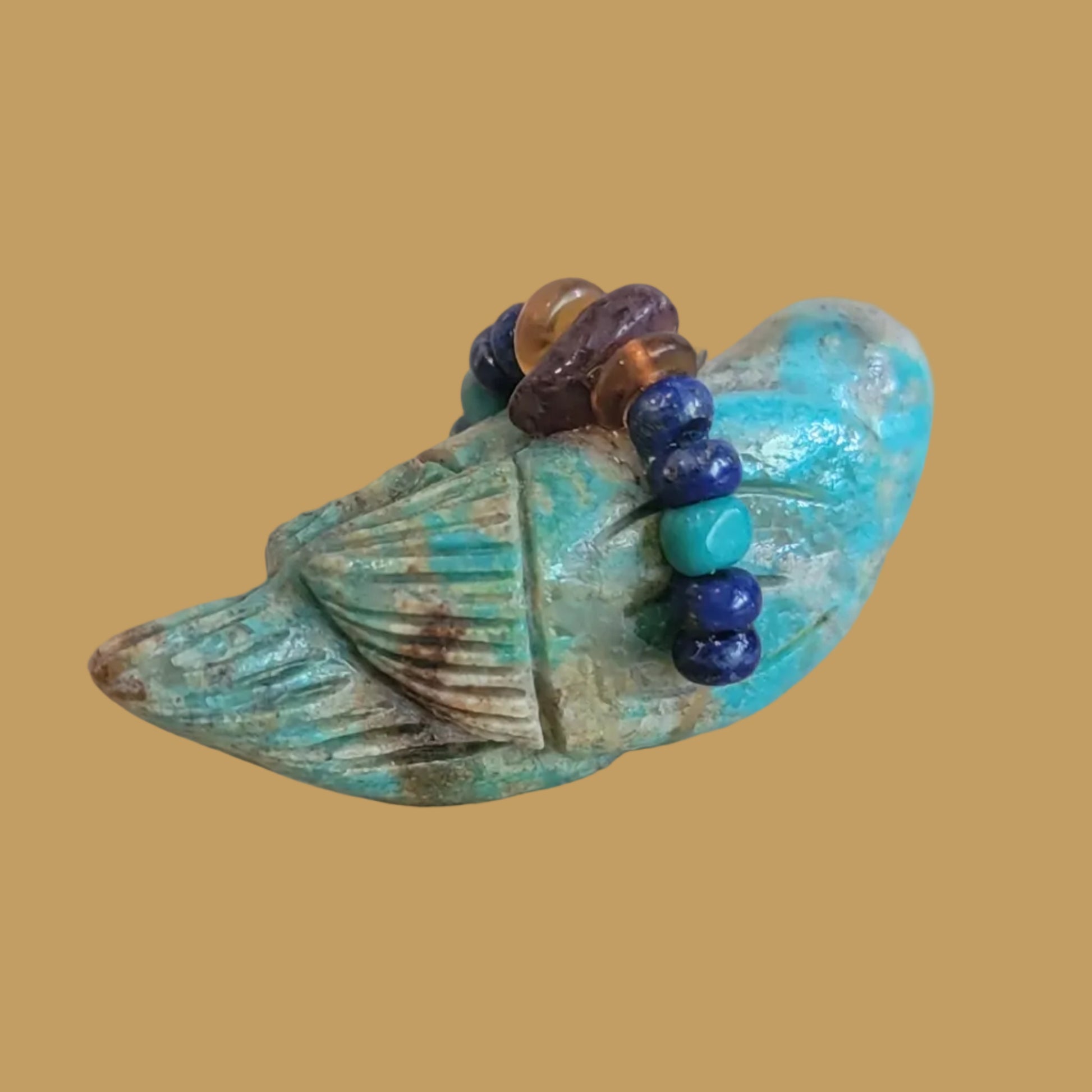 Campo Frio Turquoise Songbird/ Messenger Bird Zuni Fetish