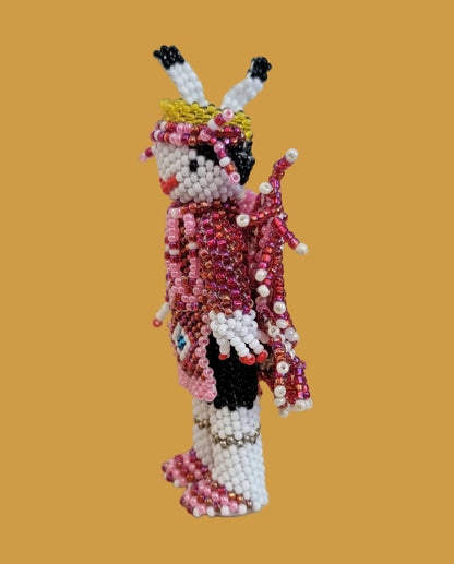 Fully Beaded Zuni Fancy Dancer Indian Beadwork