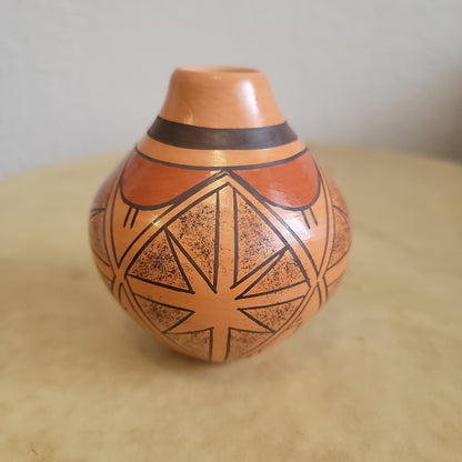 Carla Nampeyo Hopi Handcoiled Pueblo Pottery Vase