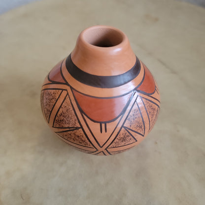 Carla Nampeyo Hopi Handcoiled Pueblo Pottery Vase