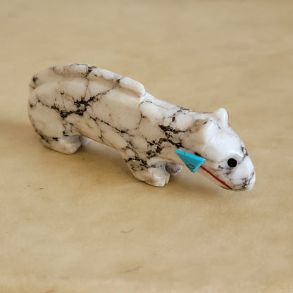 Navajo Marble Mountain Lion Zuni Fetish