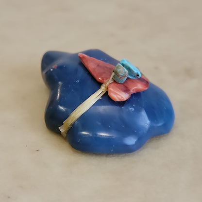 Slag Glass Zuni Fetish Frog