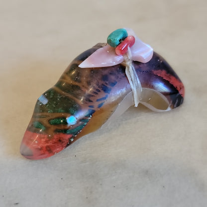 Murano Glass Zuni Fetish Frog