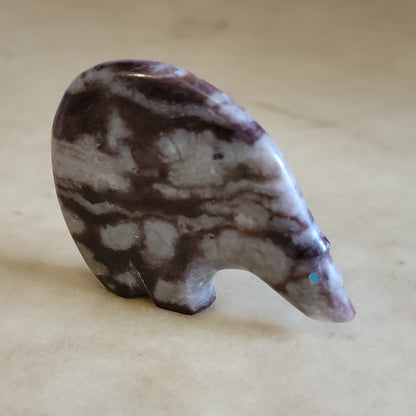 "Cloud" Jasper Zuni Fetish Medicine Bear