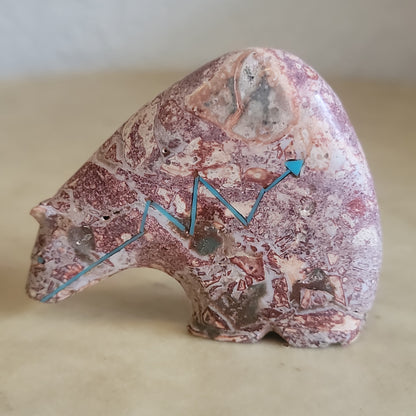 Jasper  Zuni Fetish Medicine Bear