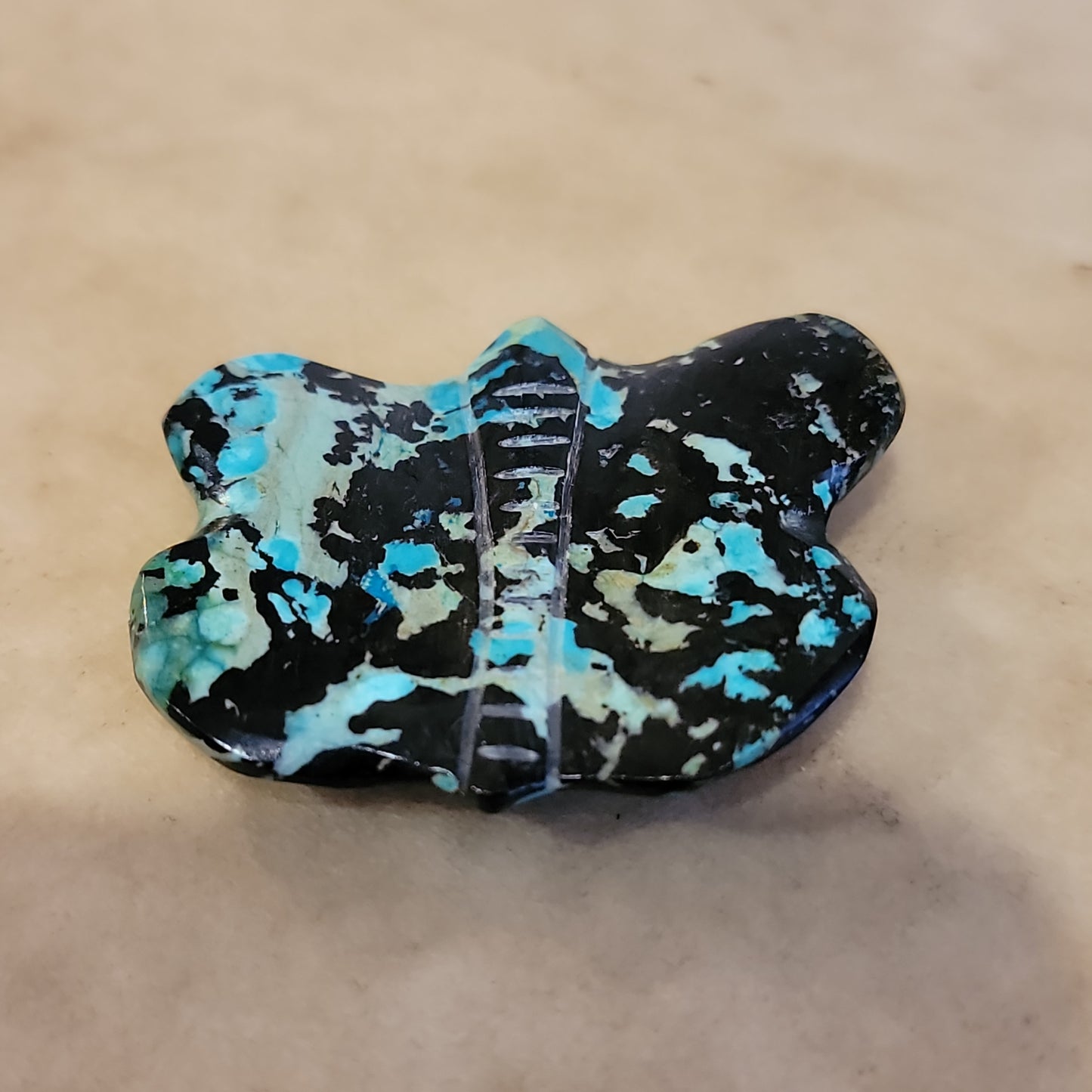 Daphne Quam Colorful Composite Butterfly Zuni Fetish