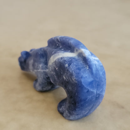 Sodalite Zuni Fetish  Mountain Lion