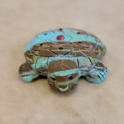 Turquoise Turtle Zuni Fetish