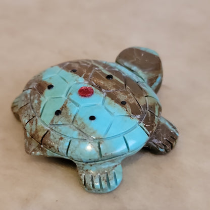 Turquoise Turtle Zuni Fetish