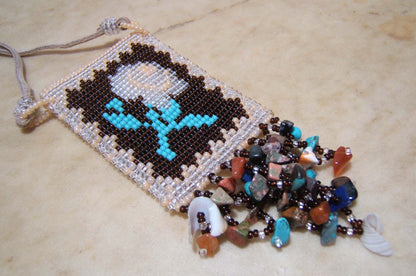 Jerilena Touchin Navajo Beaded Pouch