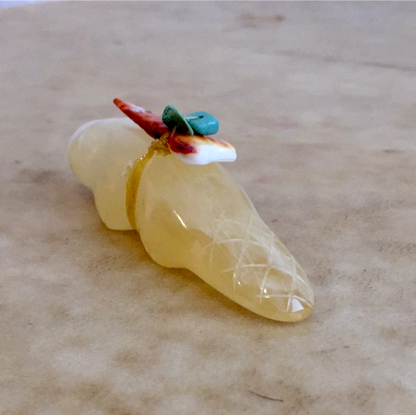 Calcite Beaver Zuni Fetish