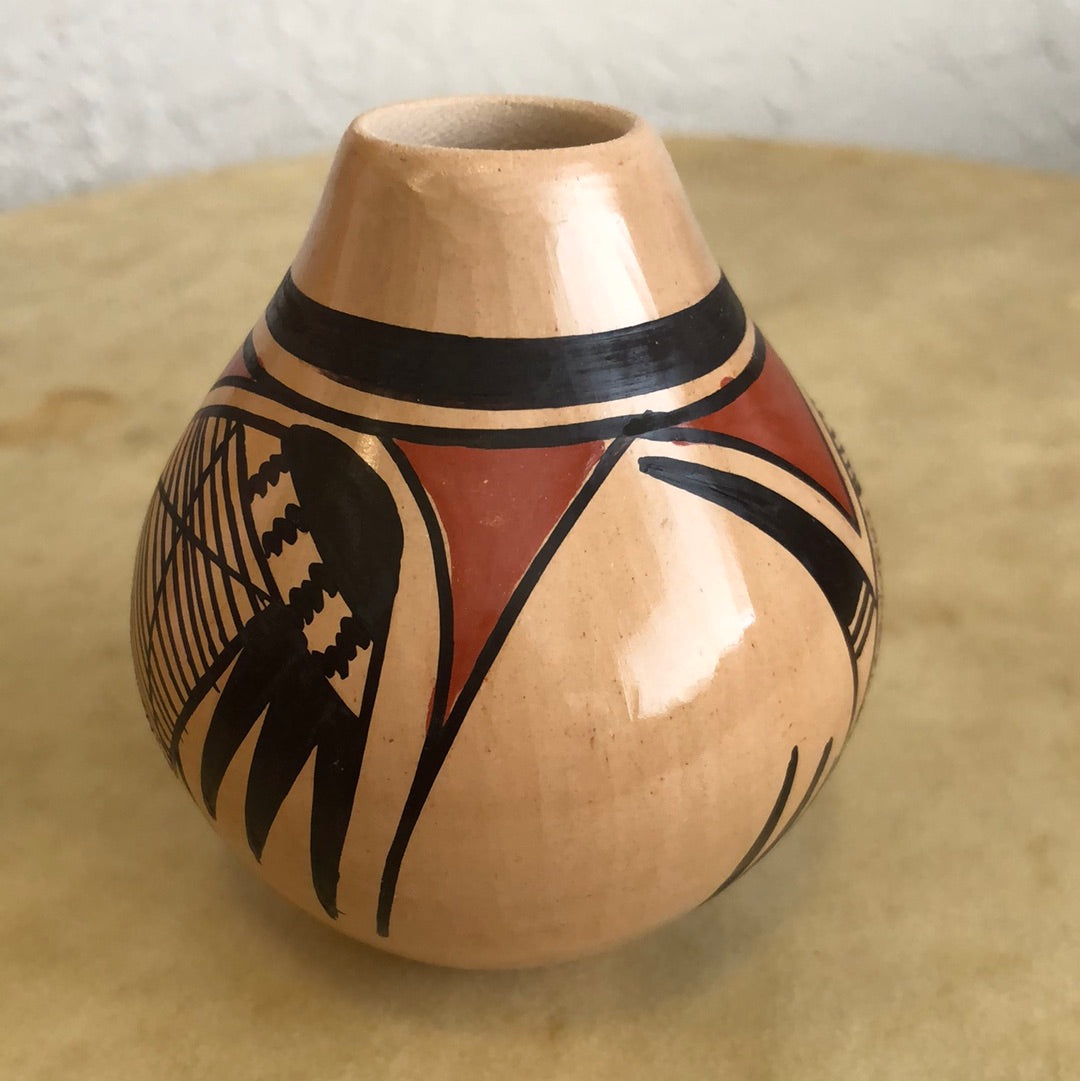 Carla Nampeyo Traditional Hopi Pueblo Pottery Vase